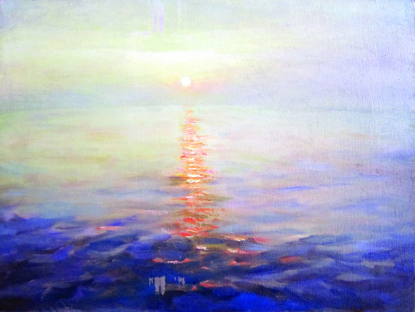 赵艳丽《青岛日出》.jpg