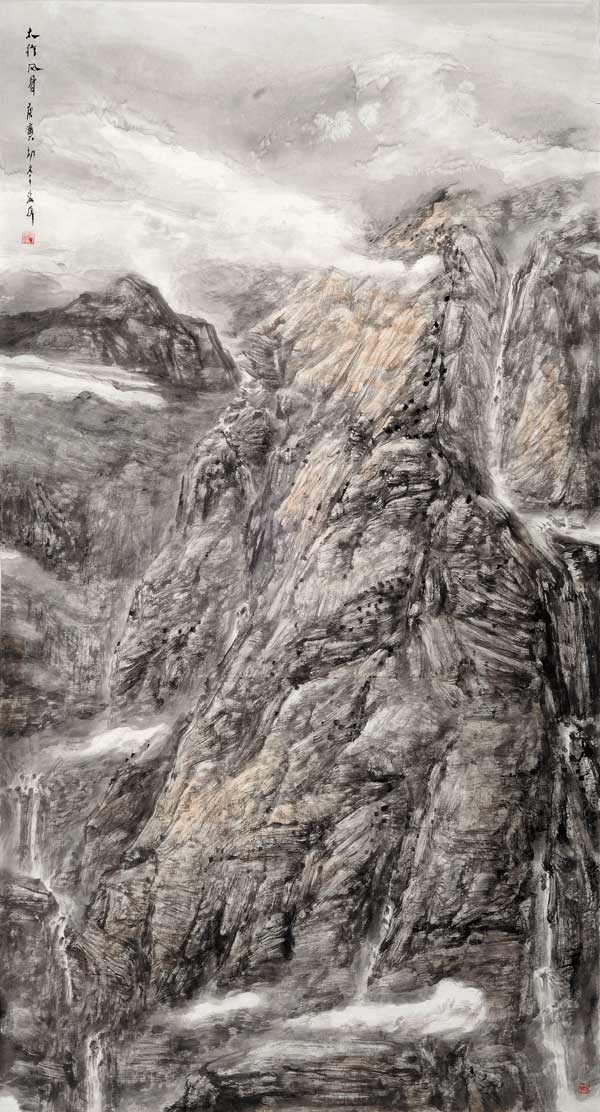 祁海峰--太行风骨97&times;180cm--.jpg